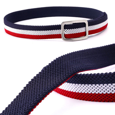 Cinturón Elástico Tejido para Hombre con Hebilla Japonesa - Image 2