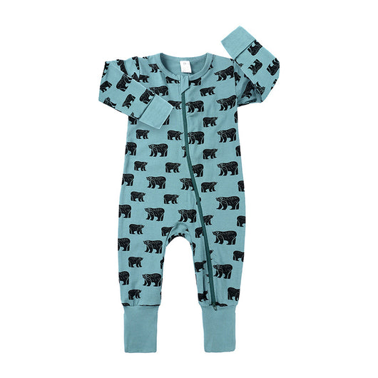 Mameluco Largo para Recién Nacido - Pijama Casa Cómodo - Image 4