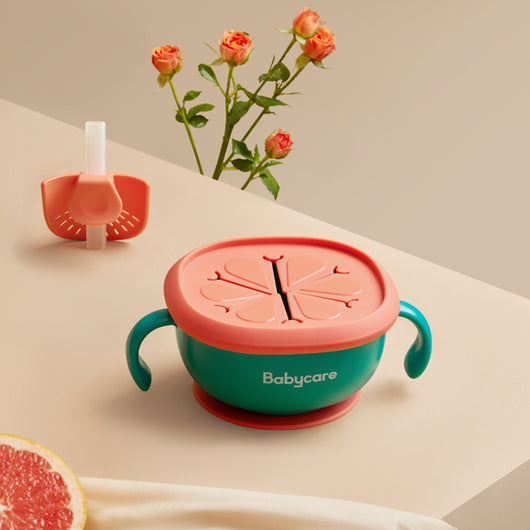 Plato de Succión 3 en 1 para Bebé con Popote - Vajilla Infantil de Aprendizaje - Image 7