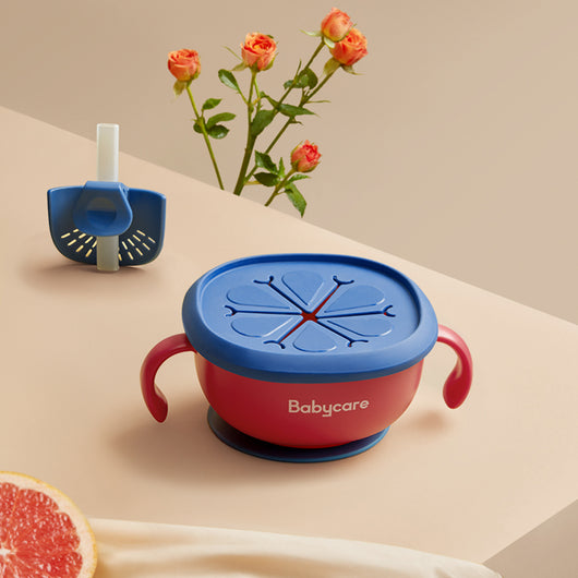 Plato de Succión 3 en 1 para Bebé con Popote - Vajilla Infantil de Aprendizaje - Image 9