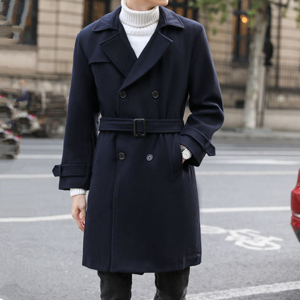 Abrigo Largo de Lana para Hombre - Colección Otoño Invierno