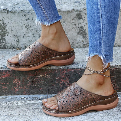 Sandalias Cuña Ortopédicas Premium para Mujer - Comodidad Total en Verano - Image 4