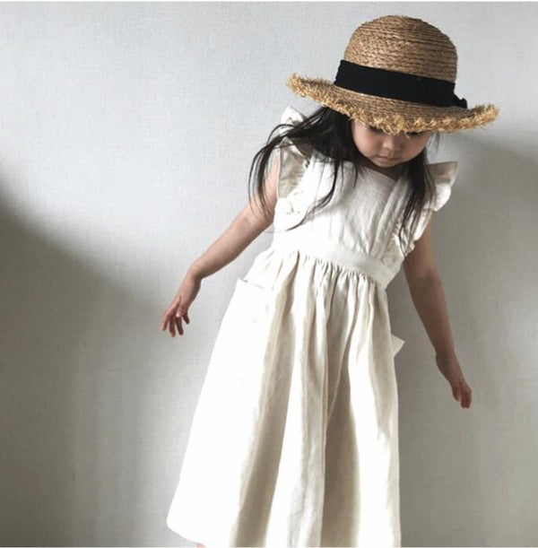 Vestidos Princesa Niña Colores Lisos - Diseño Elegante y Cómodo - Image 5
