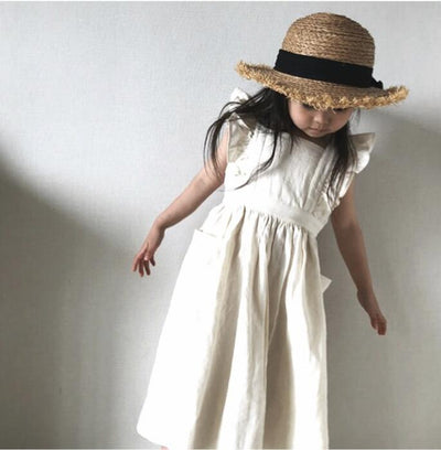 Vestidos Princesa Niña Colores Lisos - Diseño Elegante y Cómodo - Image 5