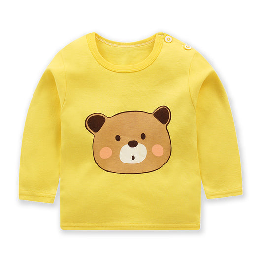 Blusa de Algodón de Manga Larga para Niñas - Image 3