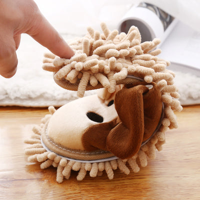 Pantuflas Silenciosas con Diseño Infantil y Suela Limpiadora Extraíble - Image 6
