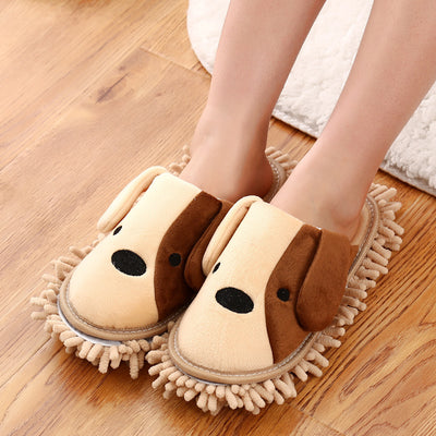 Pantuflas Silenciosas con Diseño Infantil y Suela Limpiadora Extraíble - Image 8