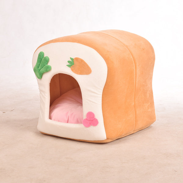 Cama Térmica Acogedora para Gatos y Perros Pequeños
