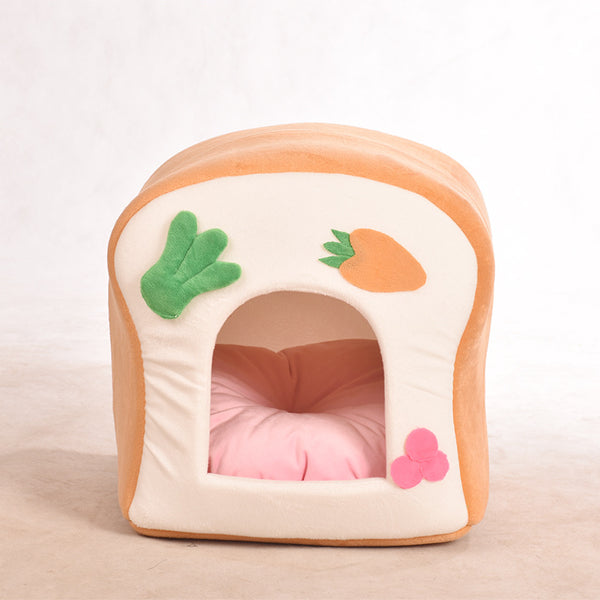 Cama Térmica Acogedora para Gatos y Perros Pequeños