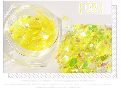 Stickers de Uñas con Papel Nácar Japonés - Botellas de 5g - Image 13