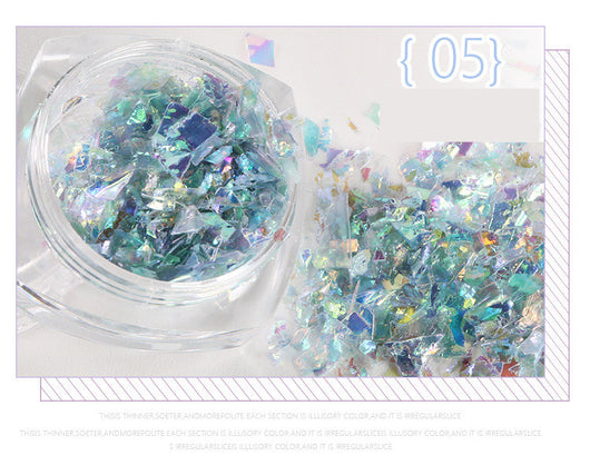 Stickers de Uñas con Papel Nácar Japonés - Botellas de 5g - Image 15