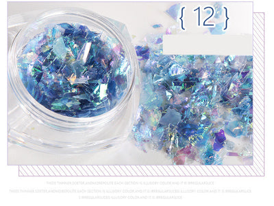 Stickers de Uñas con Papel Nácar Japonés - Botellas de 5g - Image 7