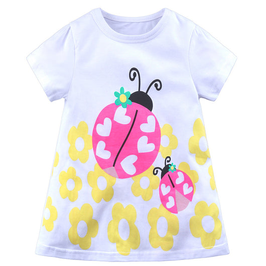 Conjunto de Tres Piezas para Niña Verano - Shorts y Manga Corta - Image 12