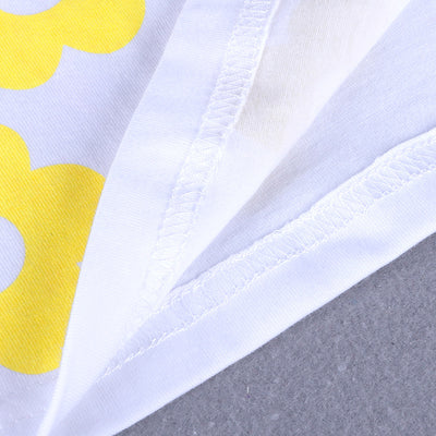 Conjunto de Tres Piezas para Niña Verano - Shorts y Manga Corta - Image 5