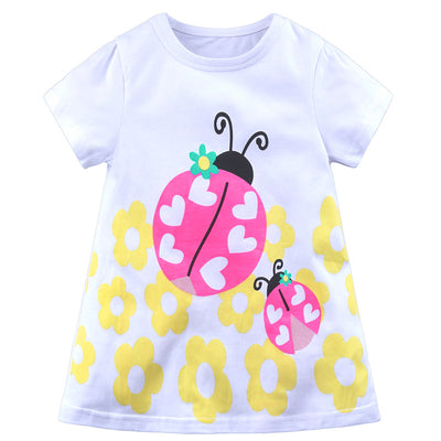 Conjunto de Tres Piezas para Niña Verano - Shorts y Manga Corta - Image 3