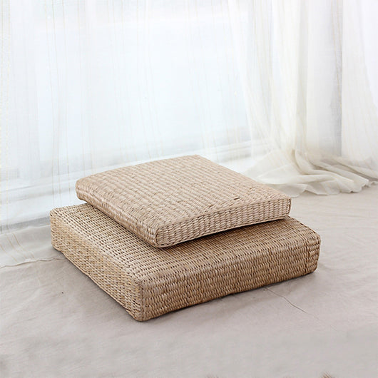 Cojín Futon Tatami Tejido Natural para Yoga y Descanso - Image 3