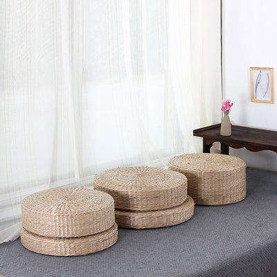 Cojín Futon Tatami Tejido Natural para Yoga y Descanso - Image 4