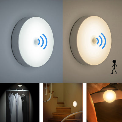 Luz Nocturna LED con Sensor de Movimiento y Carga USB - Image 2