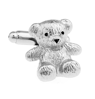 Gemelos de Oso en Plata para Hombre y Mujer - Image 10