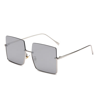 Gafas de Sol Semimontadura Diseño Cuadrado Metal Multicolor - Image 8