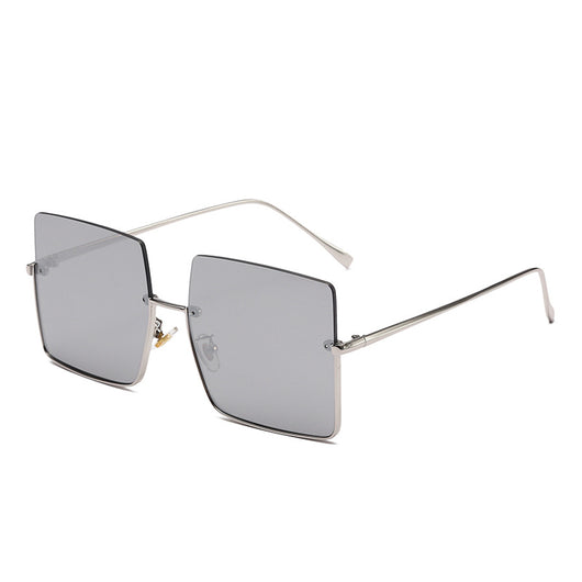 Gafas de Sol Semimontadura Diseño Cuadrado Metal Multicolor - Image 8