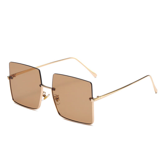 Gafas de Sol Semimontadura Diseño Cuadrado Metal Multicolor - Image 11