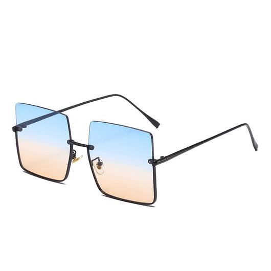 Gafas de Sol Semimontadura Diseño Cuadrado Metal Multicolor - Image 5