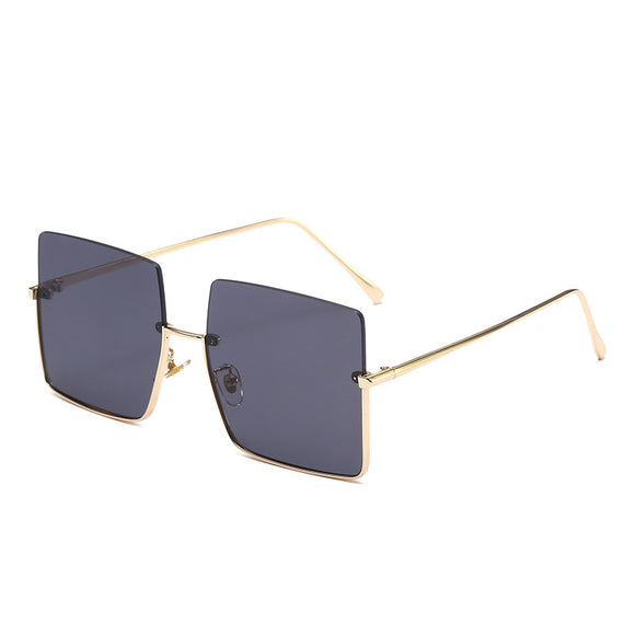 Gafas de Sol Semimontadura Diseño Cuadrado Metal Multicolor