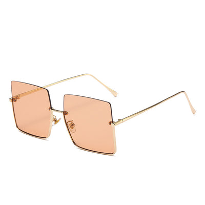 Gafas de Sol Semimontadura Diseño Cuadrado Metal Multicolor - Image 7