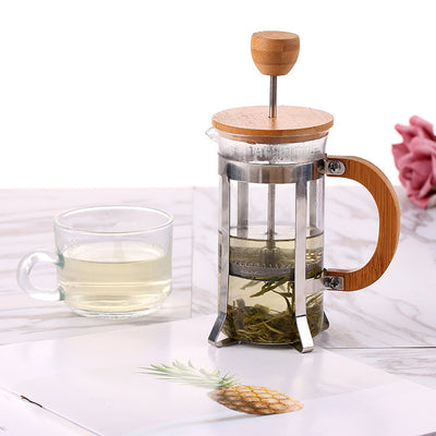 Tetera de Presión Manual para Té y Café - Infusor de Flores Premium - Image 11