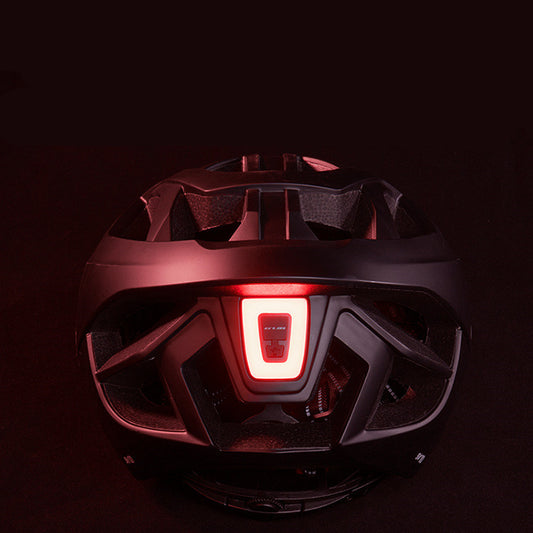 Casco de Bicicleta con Luz LED Recargable - Seguridad Integral para Ciclismo