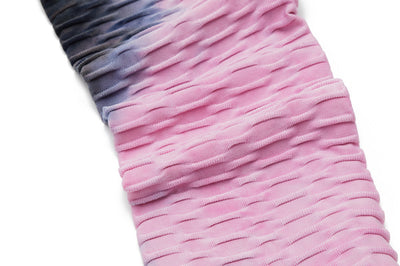 Pantalones Yoga Bubble Tie-Dye con Textura Jacquard - Image 15