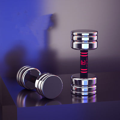 Mancuernas de Acero Inoxidable con Recubrimiento Extraíble para Fitness en Casa - Image 6