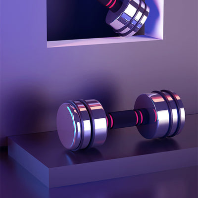 Mancuernas de Acero Inoxidable con Recubrimiento Extraíble para Fitness en Casa - Image 9