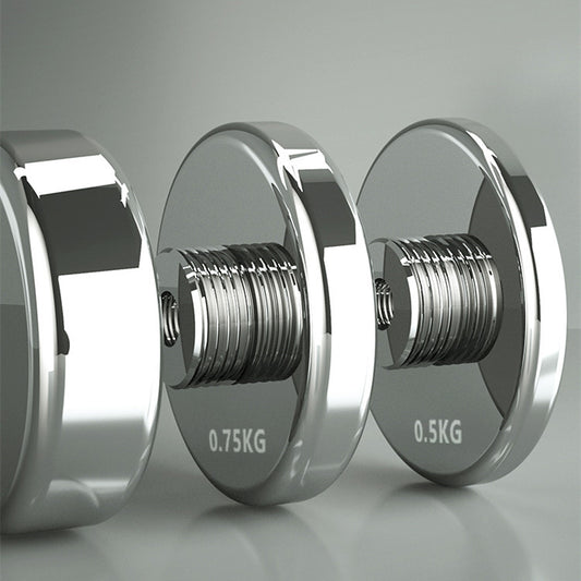 Mancuernas de Acero Inoxidable con Recubrimiento Extraíble para Fitness en Casa - Image 2