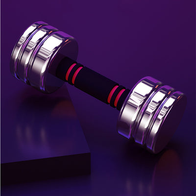 Mancuernas de Acero Inoxidable con Recubrimiento Extraíble para Fitness en Casa - Image 5