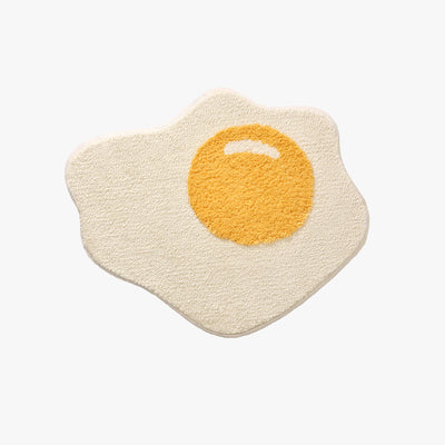 Tapete Absorbente Antideslizante Huevo Frito para Baño - Image 10