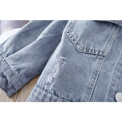 Chaqueta Denim Floral Estilo Coreano - Image 10