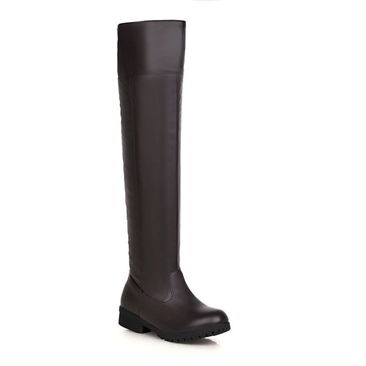 Botas Altas Elásticas Mujer con Tacón Grueso - Image 5