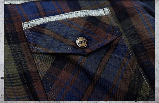 Camisa Acolchada a Cuadros con Capucha - Image 21