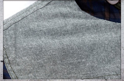 Camisa Acolchada a Cuadros con Capucha - Image 8