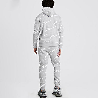 Traje Deportivo Casual con Capucha y Estampado para Hombre - Image 19