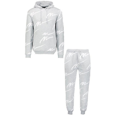 Traje Deportivo Casual con Capucha y Estampado para Hombre - Image 14