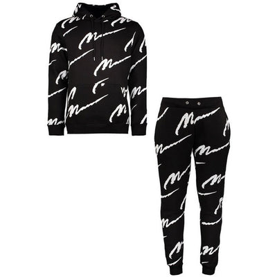 Traje Deportivo Casual con Capucha y Estampado para Hombre - Image 2