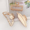 Broche Metálico Minimalista para Cabello