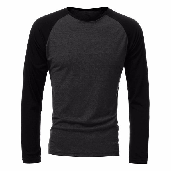 Camiseta Manga Larga Cuello Redondo con Tecnología Skincare para Hombre
