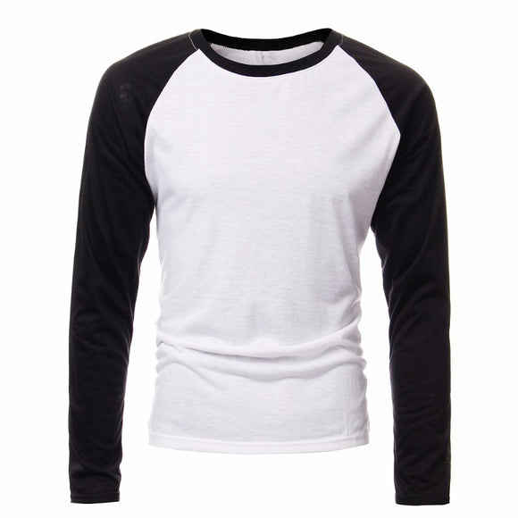 Camiseta Manga Larga Cuello Redondo con Tecnología Skincare para Hombre