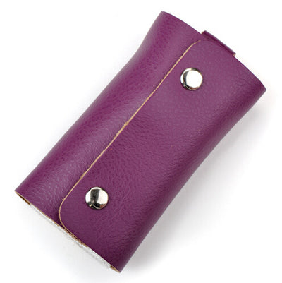 Estuche Portallaves Universal de Cuero Genuino para Vehículos - Image 6