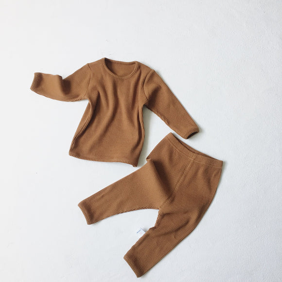 Conjunto de Servicio para el Hogar en Colores Sólidos para Bebés y Niños