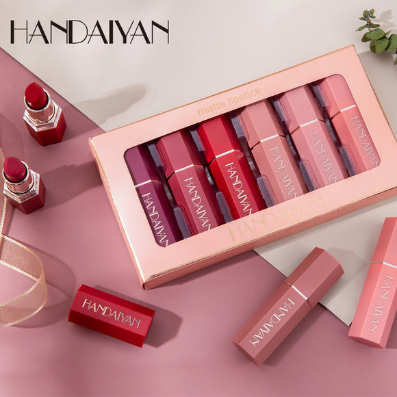 Set de Labiales Mate Premium Anti-transferencia con Estuche de Regalo